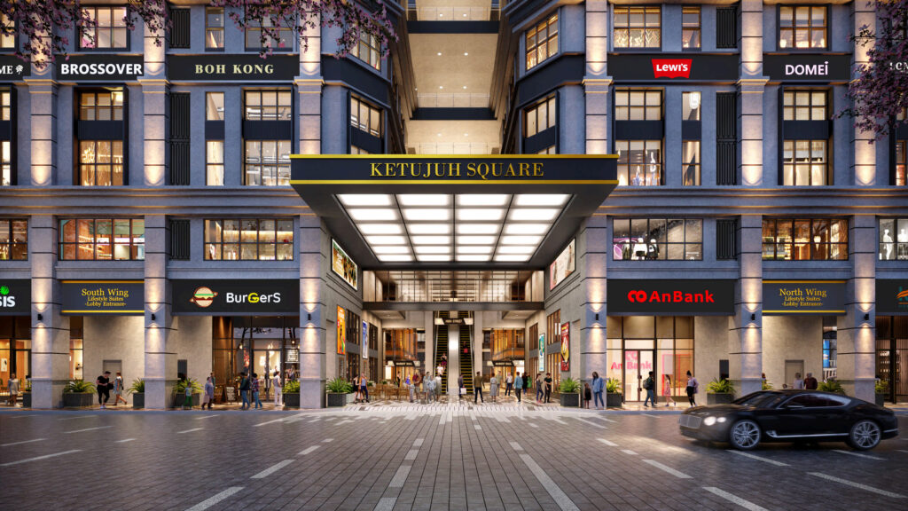 Home to Local & Global Brands <br><strong>CURATED STORES</strong>