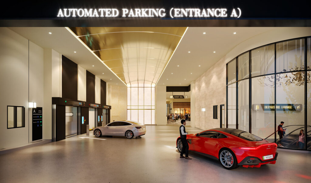 Park Smarter | Shop Freer <br><strong>AUTOMATED PARKING</strong>